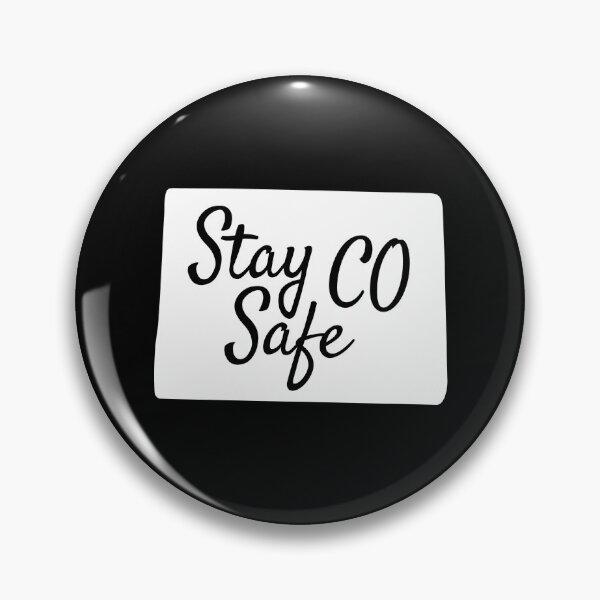 Item preview, Stay Safe Colorado - State Map Mask designed and sold by aheartin2places.