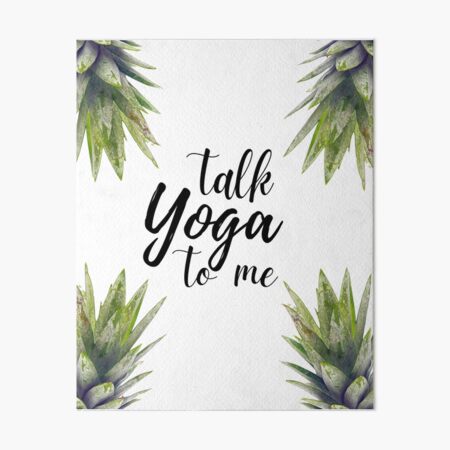 Talk Yoga to Me