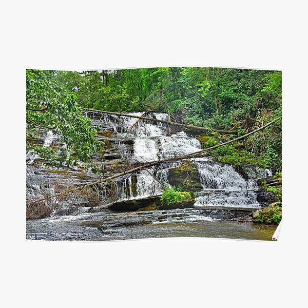 Little Brasstown Creek Falls Poster