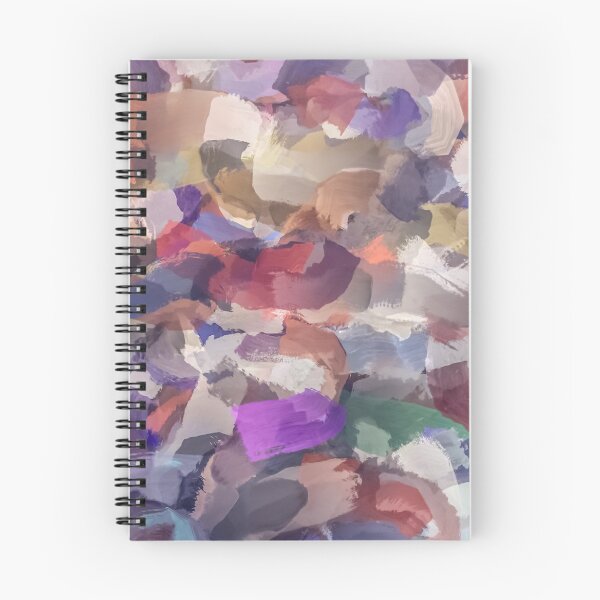 Item preview, splash brush painting texture abstract background in purple blue brown designed and sold by Mrvell.