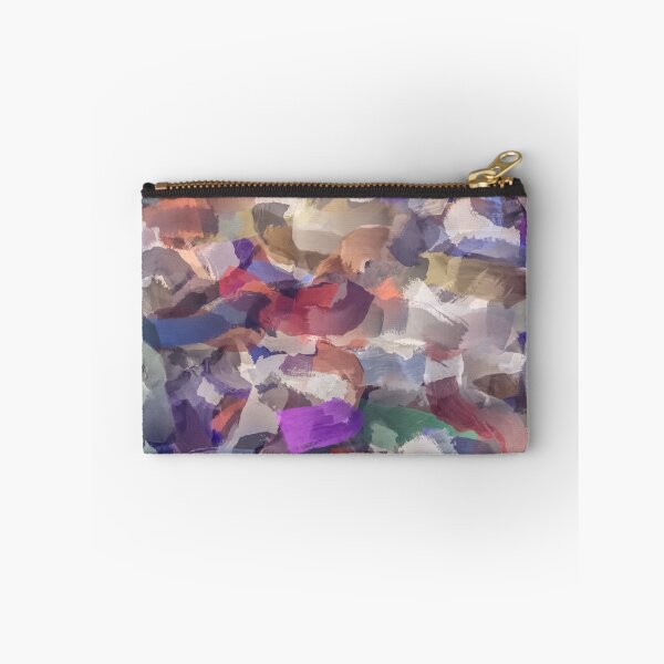 Item preview, splash brush painting texture abstract background in purple blue brown designed and sold by Mrvell.