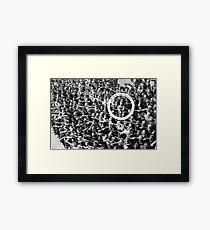 Refusing The Salute Posters Framed Print