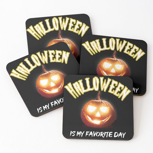 Item preview, Halloween is my favorite day t-shirt designed and sold by TopDesignArt.