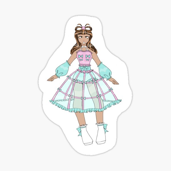 Royale High Stickers Redbubble - how to get a burger dress on royale highroyale high roblox