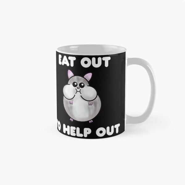 Item preview, Eat Out to Help Out, Chubby Hamster designed and sold by Funful.