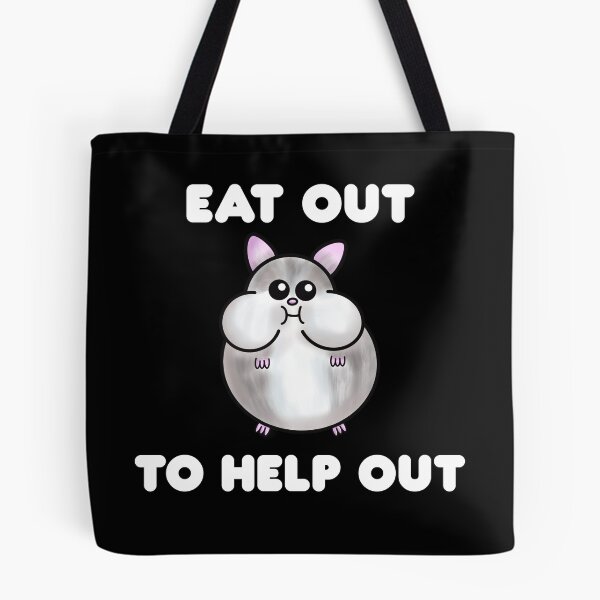 Item preview, Eat Out to Help Out, Chubby Hamster designed and sold by Funful.