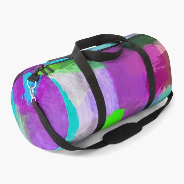 Item preview, splash brush painting texture abstract background in green blue pink purple designed and sold by Mrvell.