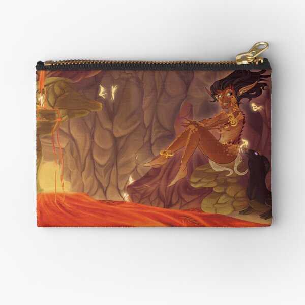 Fire Goddess Zipper Pouch