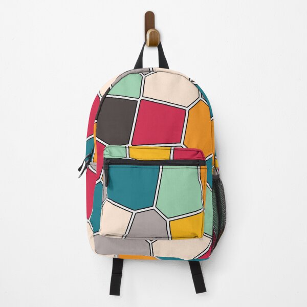 Item preview, Abstract colorful Multicolor geometrical shapes designed and sold by mashmosh.