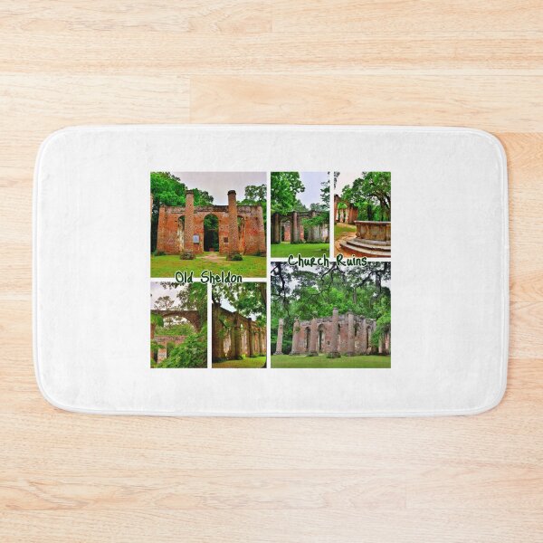Item preview, Old Sheldon Church Ruins Collage designed and sold by LisaWootenPhoto.
