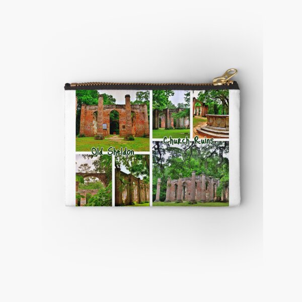 Item preview, Old Sheldon Church Ruins Collage designed and sold by LisaWootenPhoto.