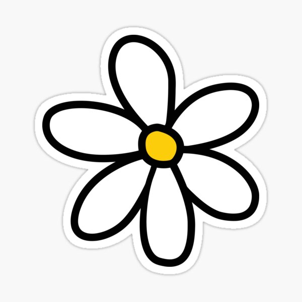 Nette Blume Sticker