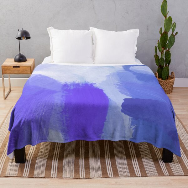 Item preview, splash painting texture abstract background in blue and purple designed and sold by Mrvell.