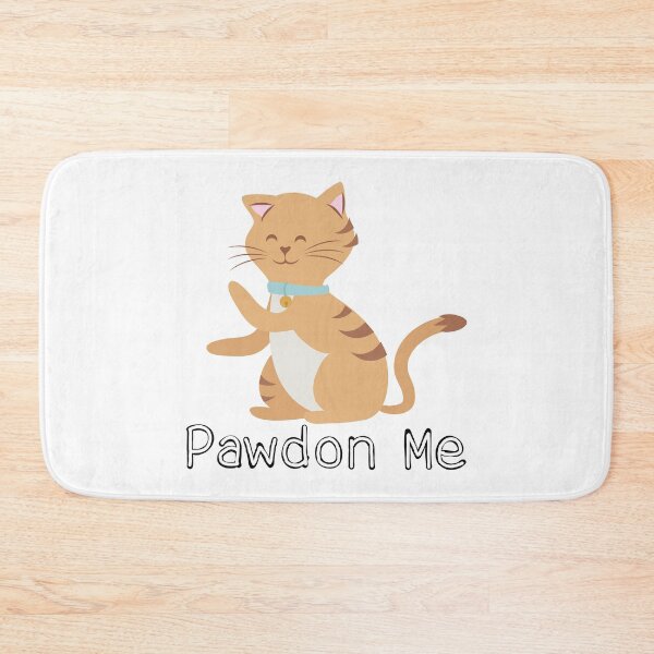 Item preview, Pawdon Me | Funny Cat Design designed and sold by Spektre-Co.