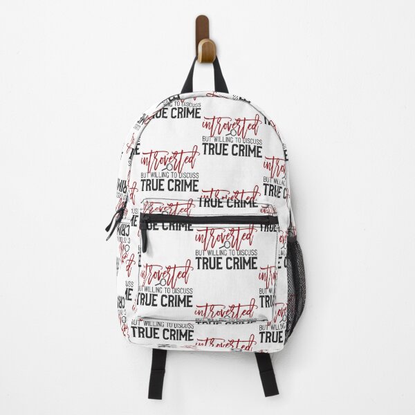 Item preview, Introverted but willing to discuss True Crime gift for True Crime Junkies designed and sold by BRtisticDesigns.
