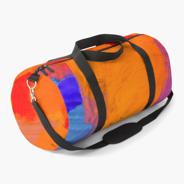 Item preview, splash painting texture abstract background in orange blue red designed and sold by Mrvell.