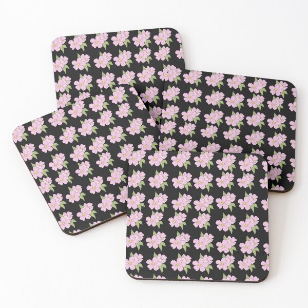 Item preview, pink flower pattern designed and sold by Fine Art California.