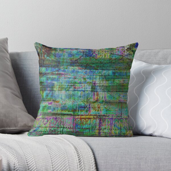 Zeitgeist B Throw Pillow