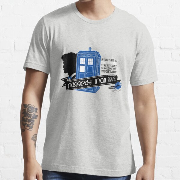 Raggedy Man Goodnight T Shirt By Runningrebel Redbubble Eleventh Doctor T Shirts Matt 9441