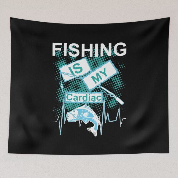 Item preview, Fishing is my cardiac - Awesome fisherman Gift designed and sold by Teenation9.
