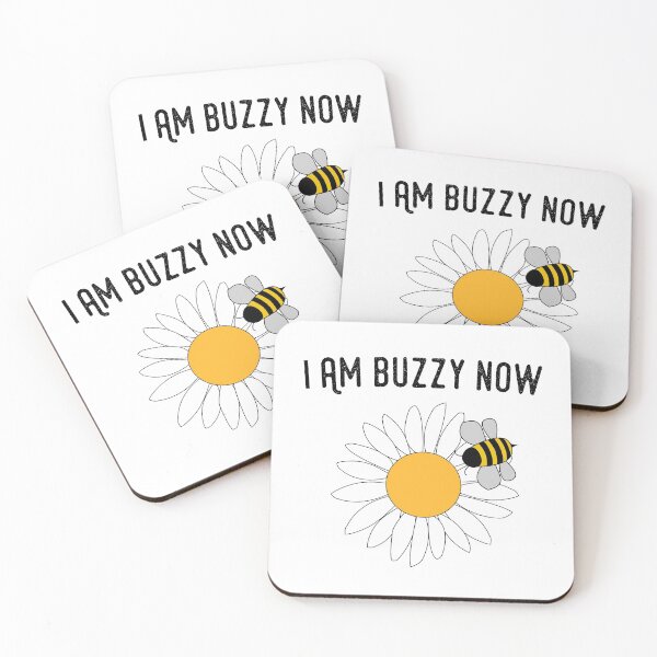 Item preview, I'm buzzy now - white designed and sold by Imprint001.