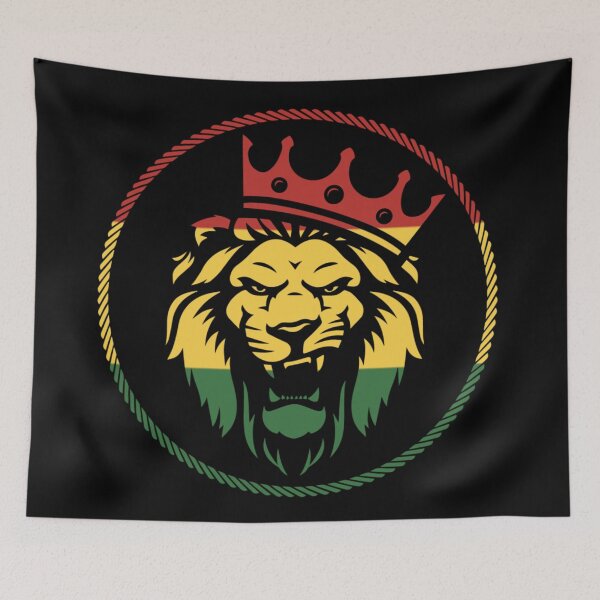 Item preview,   rasta lion king designed and sold by Bam85.