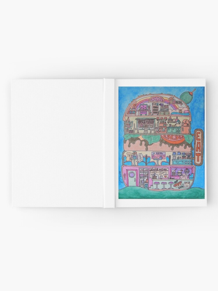 Alternate view of Burger Diner Hardcover Journal