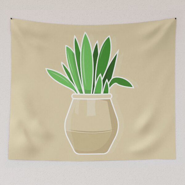 Item preview, Green Plant in a Pot designed and sold by alba4design.