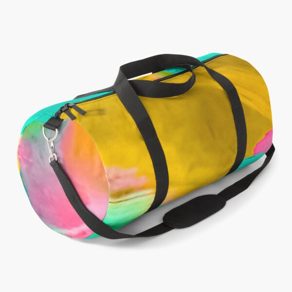 Item preview, splash painting texture abstract background in blue yellow pink designed and sold by Mrvell.