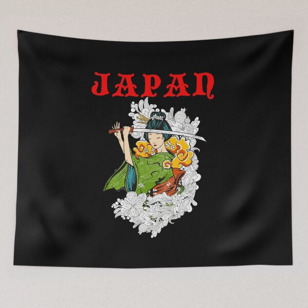 Item preview, Japan, Samurai, Geisha, Great gift idea designed and sold by ThommyBLN.