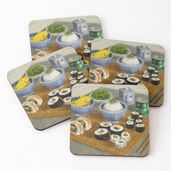 Item preview, Sushi Set Still Life designed and sold by Isabella Flumignan.