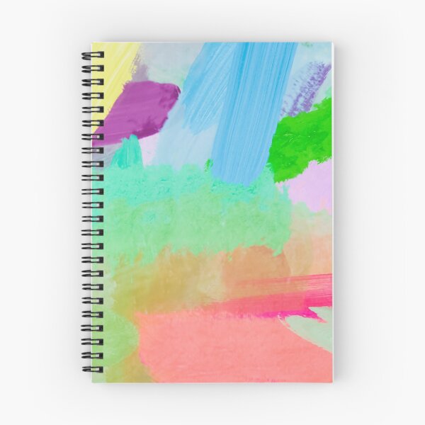 Item preview, splash painting texture abstract background in green blue pink designed and sold by Mrvell.