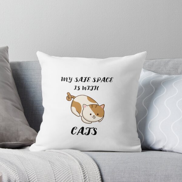 Item preview, My Safe Space Is With Cats designed and sold by NothingGeeky.