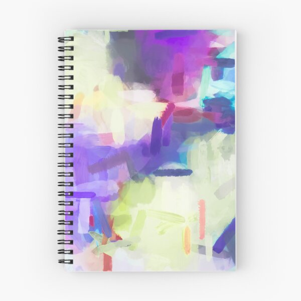 Item preview, splash painting texture abstract background in purple pink blue yellow designed and sold by Mrvell.
