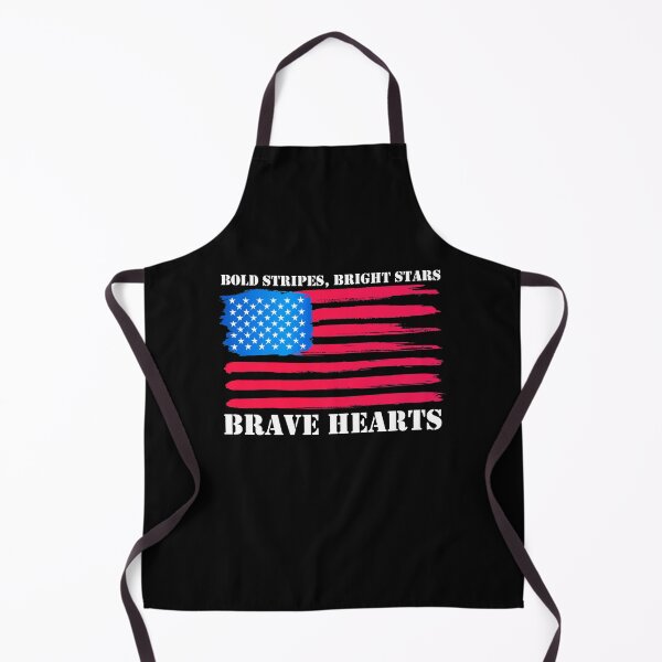 Item preview, Bold Stripes Bright Stars Brave Hearts American Flag designed and sold by K. Scott  Teeters.