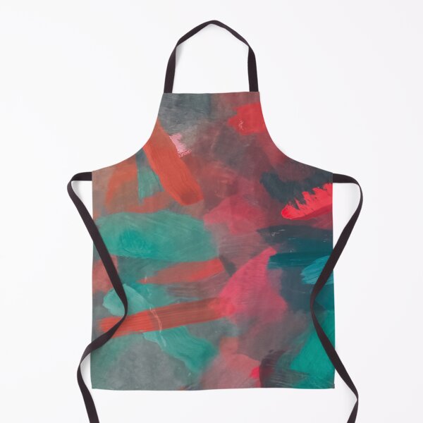 Item preview, splash painting texture abstract background in green red designed and sold by Mrvell.