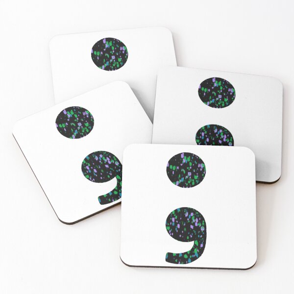 Item preview, Semicolon- speckled designed and sold by aburges5.