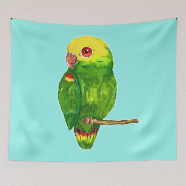 Item preview, Yellow headed amazon parrot designed and sold by Bwiselizzy.