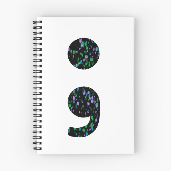Item preview, Semicolon- speckled designed and sold by aburges5.