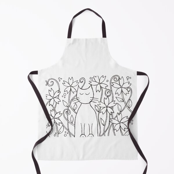 Item preview, Stitch the Cat Black and White designed and sold by Kezylou.