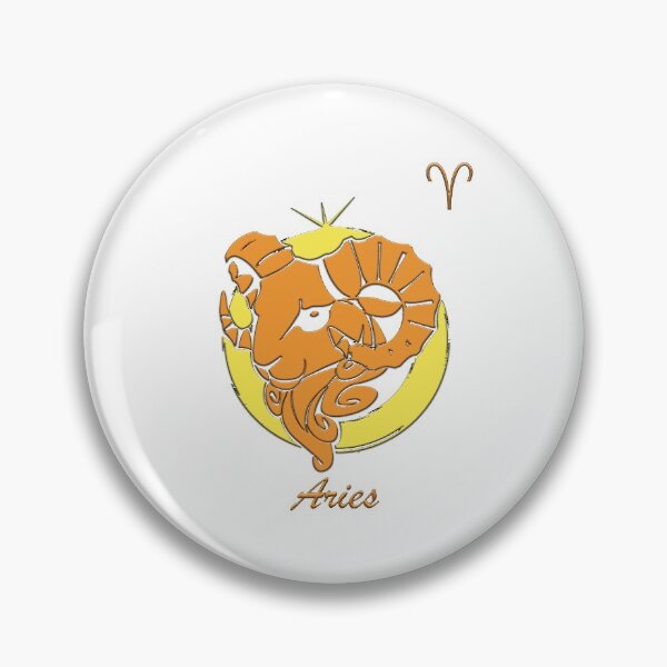 Item preview, Aries Zodiac Sign D1V3-1 designed and sold by ZODMANIA-.