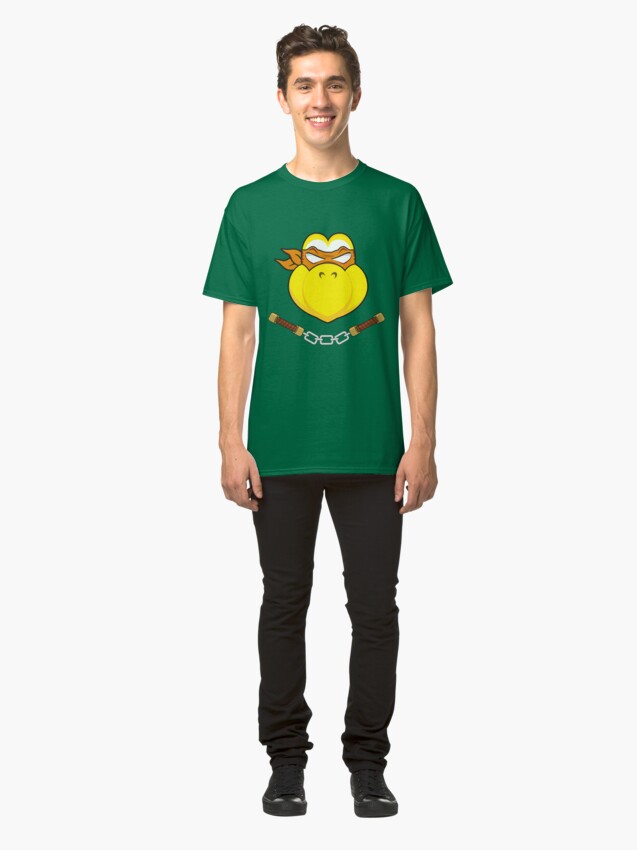 Alternate view of Troopa Power Orange Classic T-Shirt
