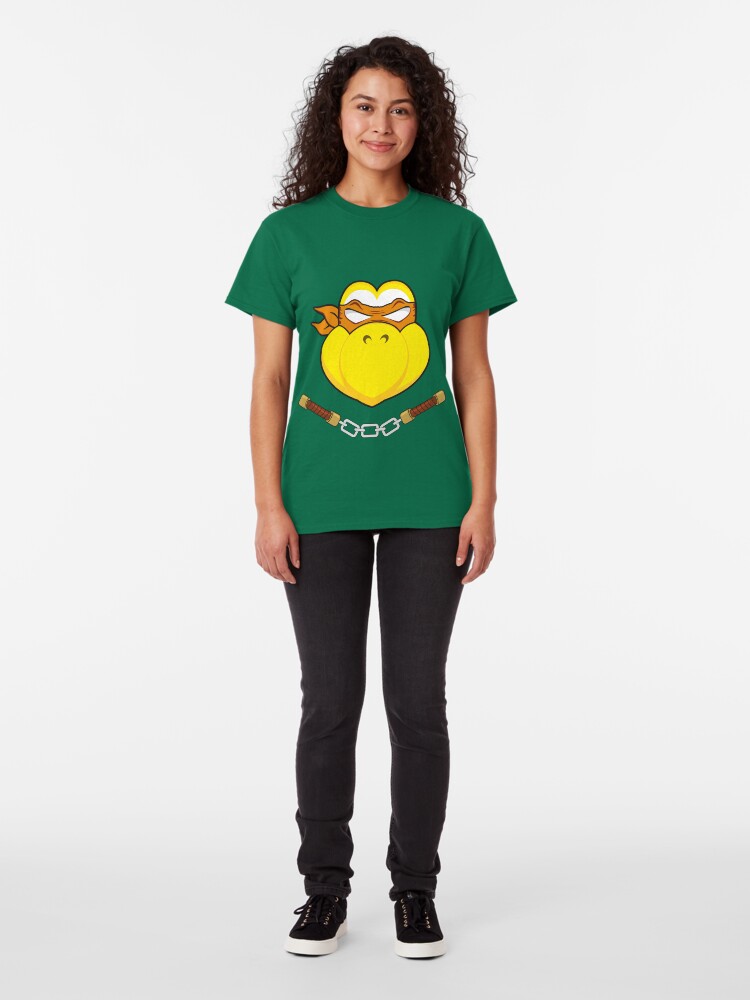 Alternate view of Troopa Power Orange Classic T-Shirt