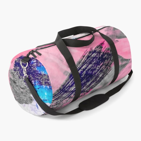 Item preview, splash painting texture abstract background in pink blue designed and sold by Mrvell.