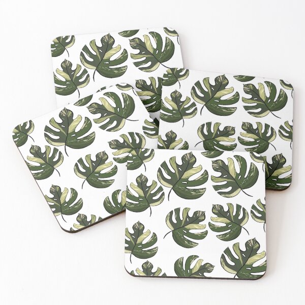 Item preview, Monstera Variegata Pattern designed and sold by trajeado14.