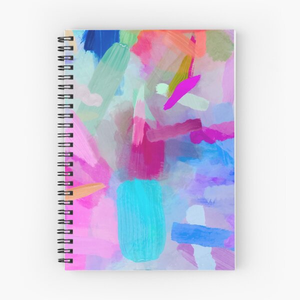 Item preview, splash painting texture abstract background in pink blue purple designed and sold by Mrvell.
