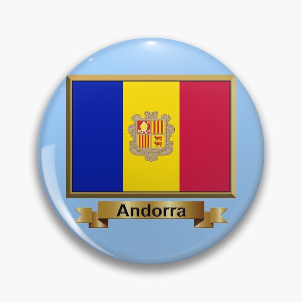 Item preview, Andorra Flag Gifts, Stickers & Products (N) designed and sold by mpodger.