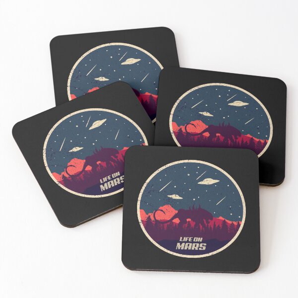 Item preview, Space Occupy Mars Red Planet Tiger Predator Alien UFO Stars Galaxy Gift designed and sold by TheAplus.
