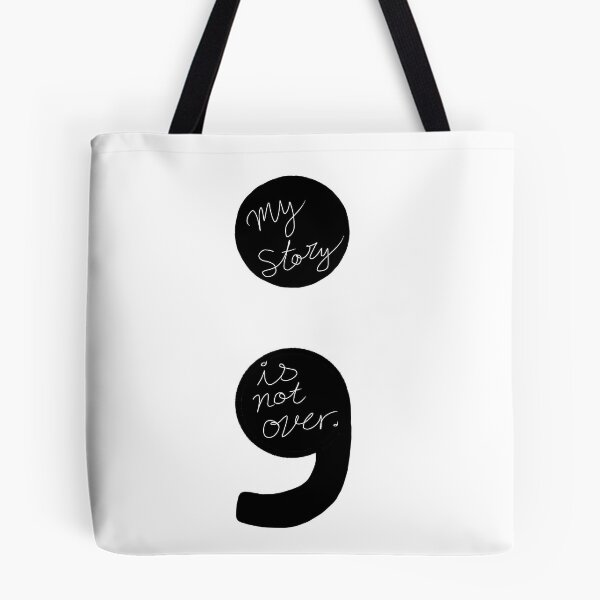 Item preview, Semicolon- my story is not over  designed and sold by aburges5.