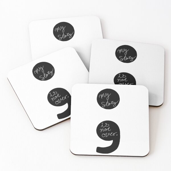 Item preview, Semicolon- my story is not over  designed and sold by aburges5.